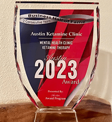 2023 Austin Award for Mental Health Clinic in Ketamine Therapy